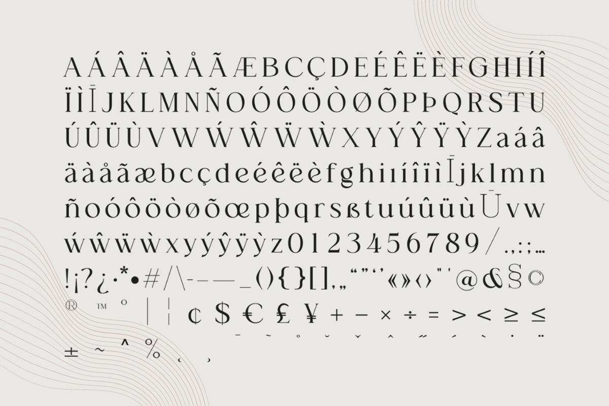 La Segar - Modern Elegant Serif Font, a Serif Font by Almeera Std (Photo 6 of 6)