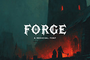 Forge Typeface, a Font by Tugcu Design Co. (Thumbnail 1 of 4)