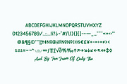 Flatface Haley's, a Script Font by Flatface (Thumbnail 5 of 6)