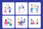 Business Flat Illustrations Bundle, a Finance Illustration by Brickclay (Thumbnail 10 of 13)