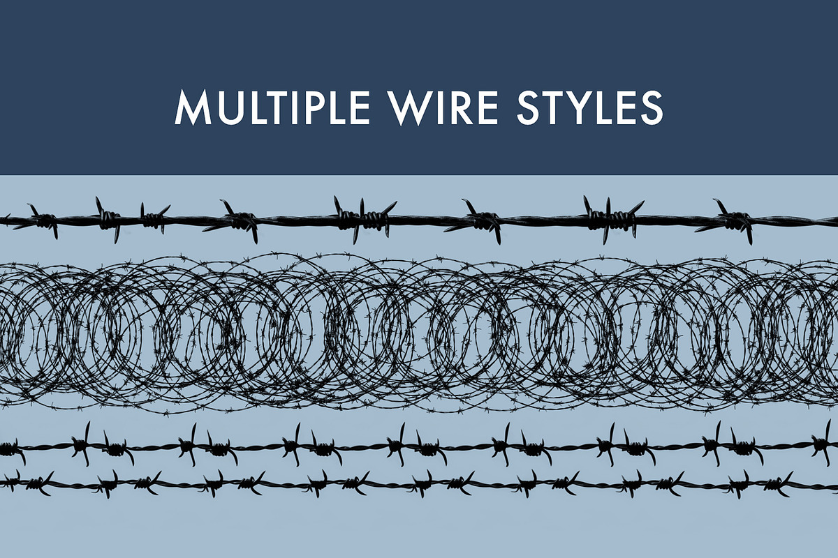 Barbed Wire Brush Set, a Brush Add-On by Zsolt Kosa Art (Photo 2 of 6)