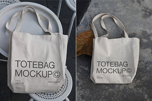 Outdoor Tote Bag Mockup Collection