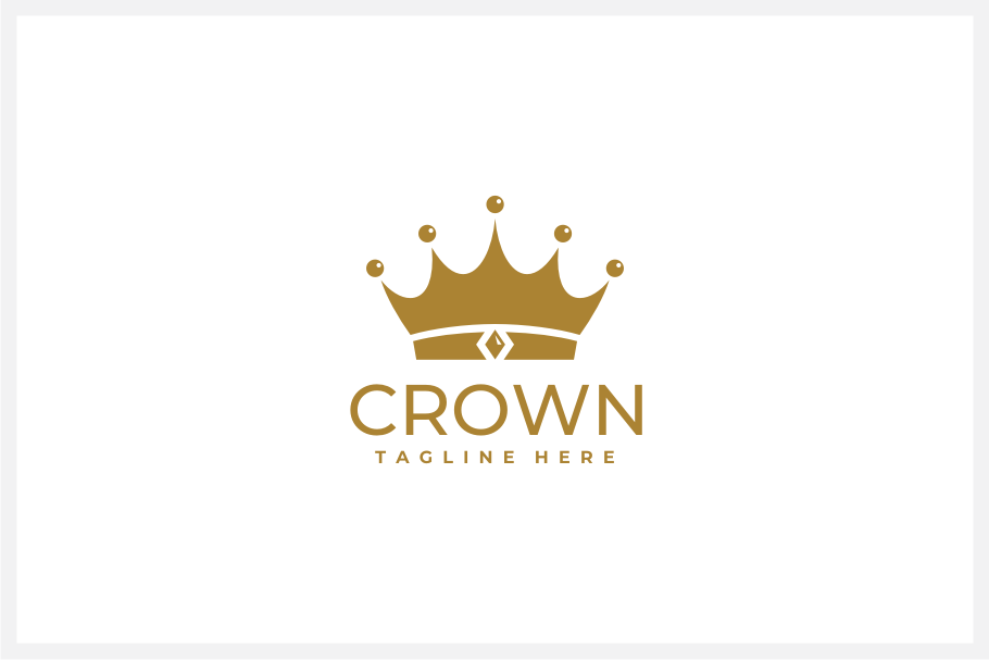 Crown Logo, a Branding & Logo Template by yopie