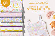 Seaside Inspired Pattern Collection, a Pattern Graphic by Flora Wild Designs (Thumbnail 1 of 5)