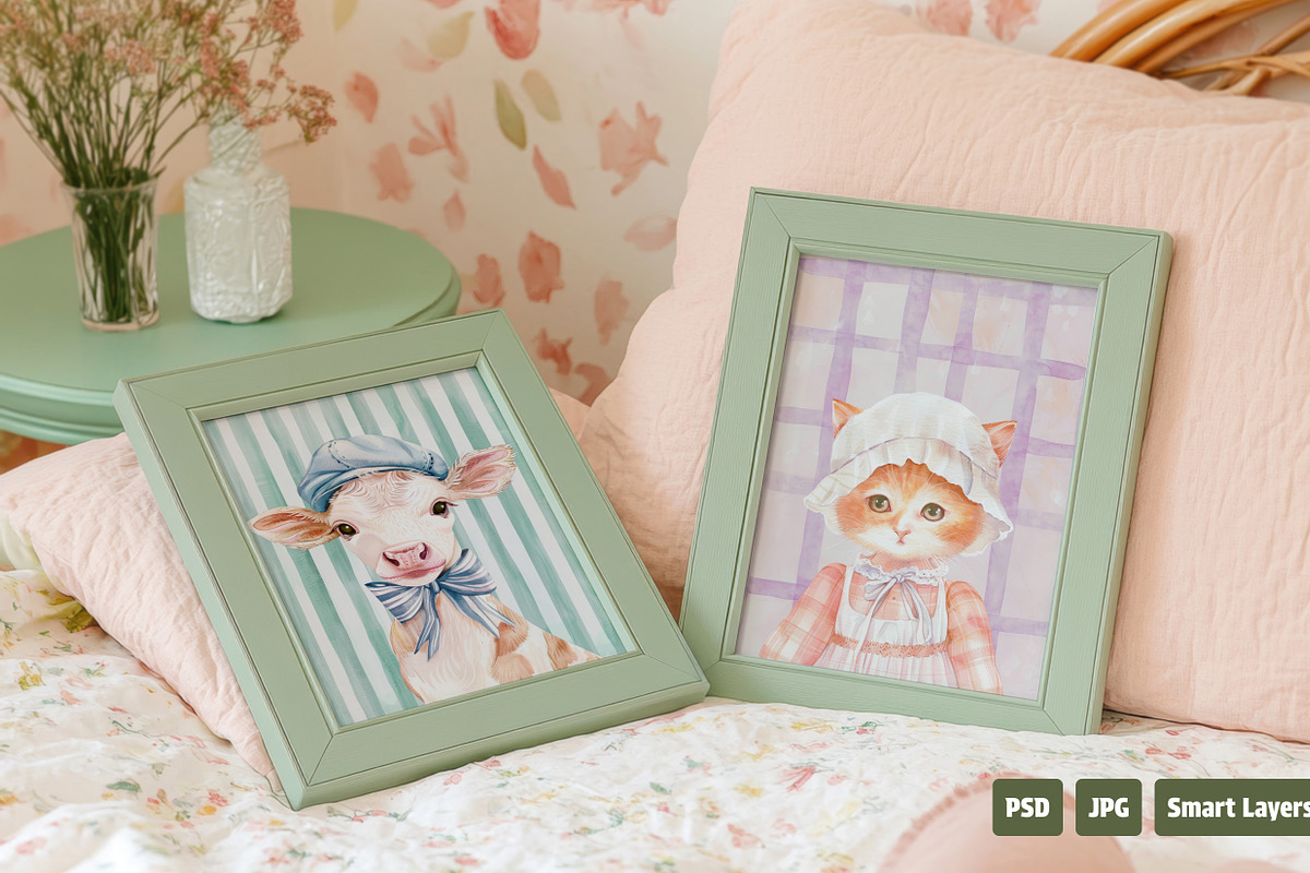 Cottage Charm Mockups, a Product Mockup by NikiArts (Photo 10 of 11)