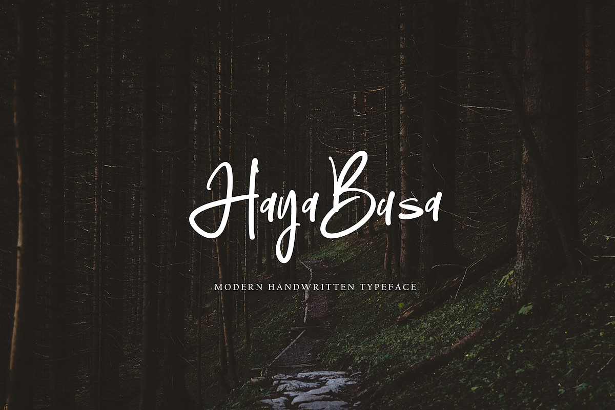 Ethan Jameson, a Handwritten Font by HaKi Studio (Photo 3 of 5)