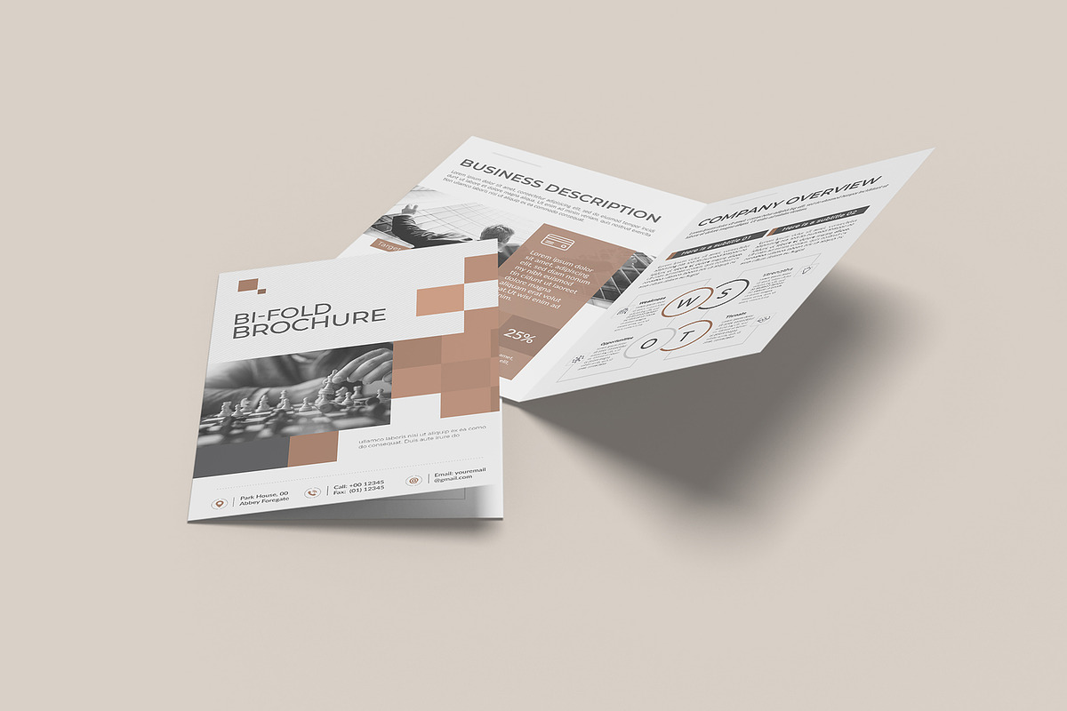 A4 Bifold Brochure Mockup Bundles, a Brochure Template by Graphic Aesthetic (Photo 15 of 20)