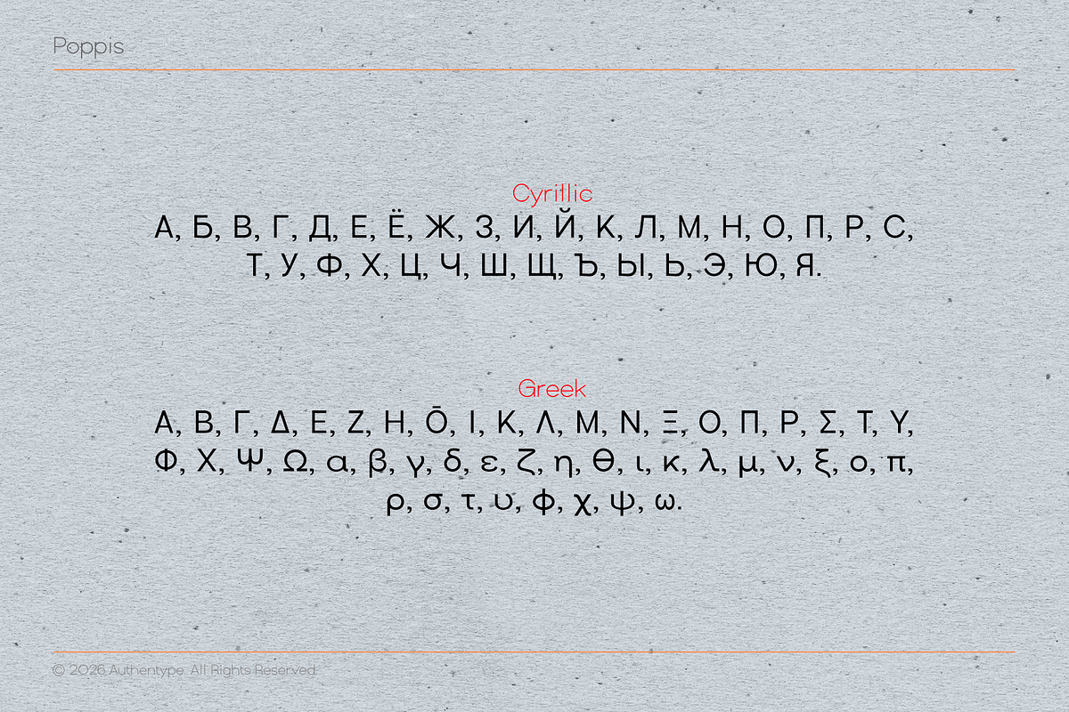 Poppis - Branding Logo Typeface, a Sans Serif Font by AuthenType (Photo 14 of 15)