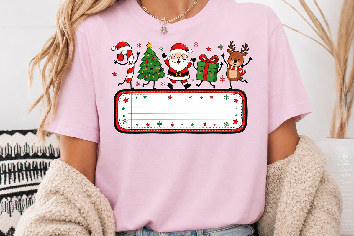 Christmas Doodle Custom Name Sign, a Seasonal Illustration by Rose Art (Photo 3 of 4)