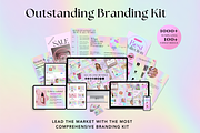 1000 Templates Brand Kit Pastel, a Social Media Template by CopertiniStudio (Thumbnail 1 of 8)