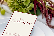 Chartreuse Wedding Menu Mockup, an Advertising Mockup by Serenefeeling (Thumbnail 4 of 8)