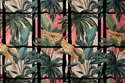 Tropilicious luxury pattern, a Pattern Graphic by MenoMelo Studio (Thumbnail 2 of 9)