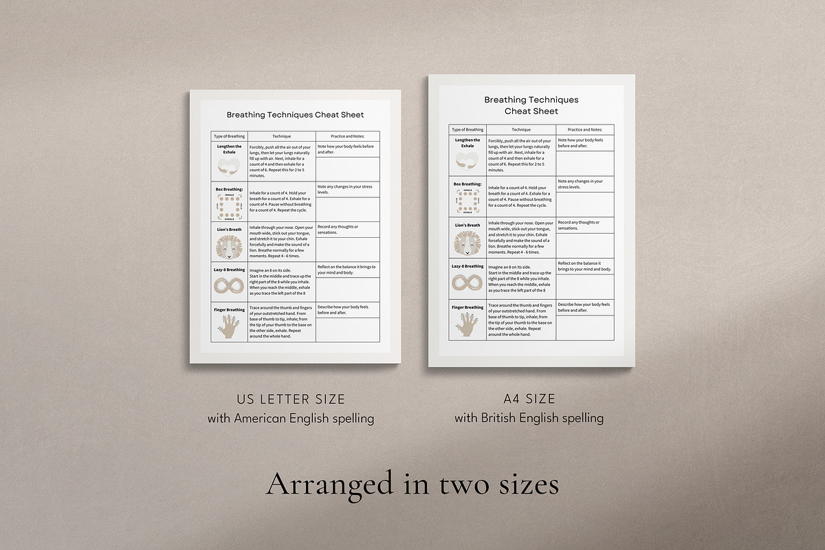 Self-Soothing Toolkit Canva Template, a Templates & Theme by Miri Campbell (Photo 8 of 9)