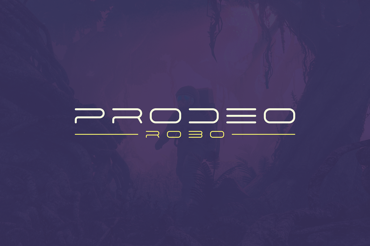 Crobor - Modern Futuristic Typeface, a Sans Serif Font by Letterna (Photo 2 of 4)