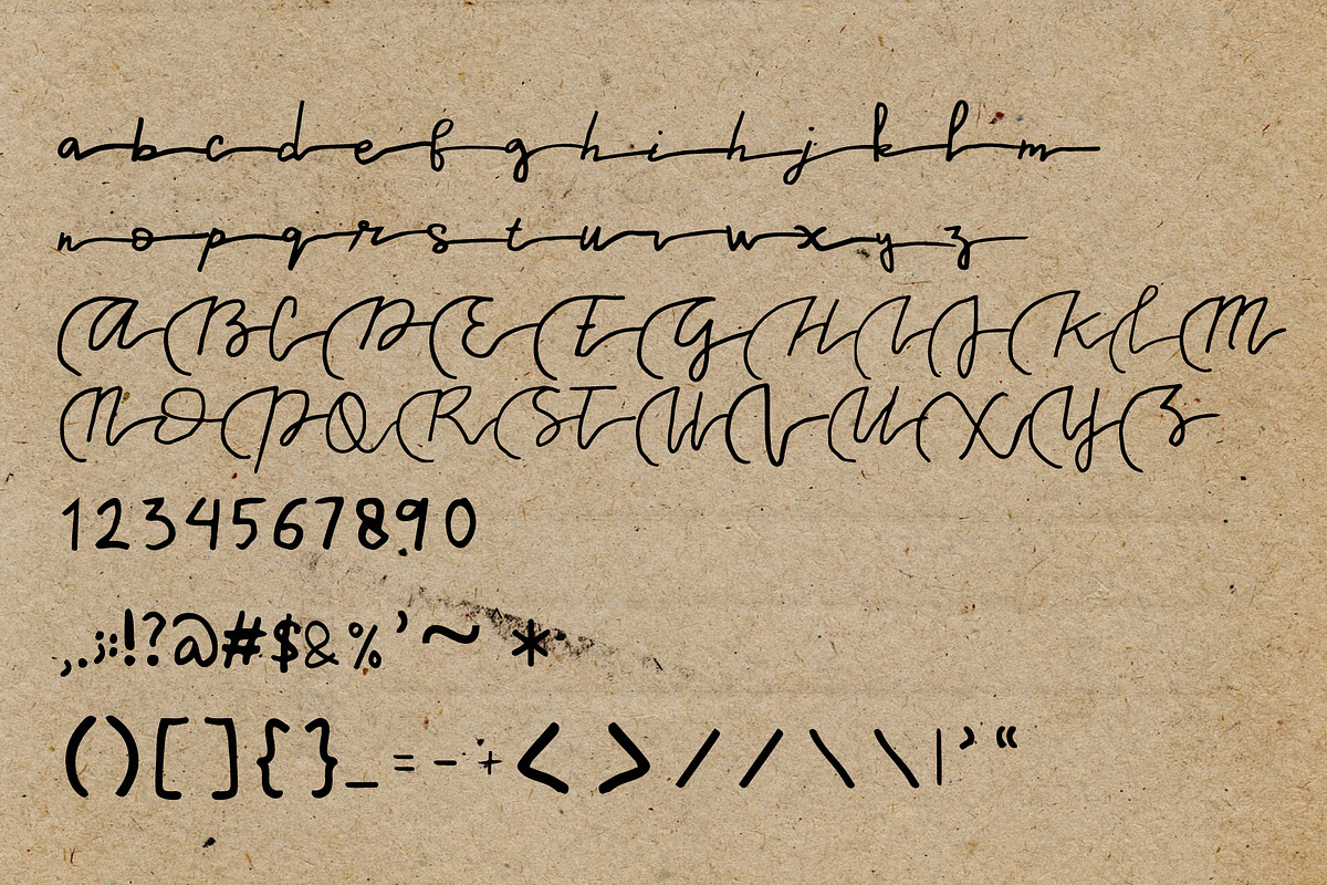 lovina font preview 4