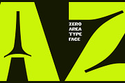 Zero Area – Bold Display Typeface, a Sans Serif Font by Almarkhatype (Thumbnail 13 of 15)