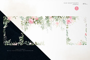 Flowers & Greenery, floral cliparts, a Texture Illustration by ollalya (Thumbnail 6 of 16)