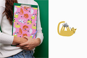 Funny Cats - vector clipart, a Decorative Illustration by Barkova Nadya (Thumbnail 8 of 8)