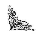 Floral Corner Ornament Vector Bundle, an Illustration by Designs_River (Thumbnail 9 of 51)