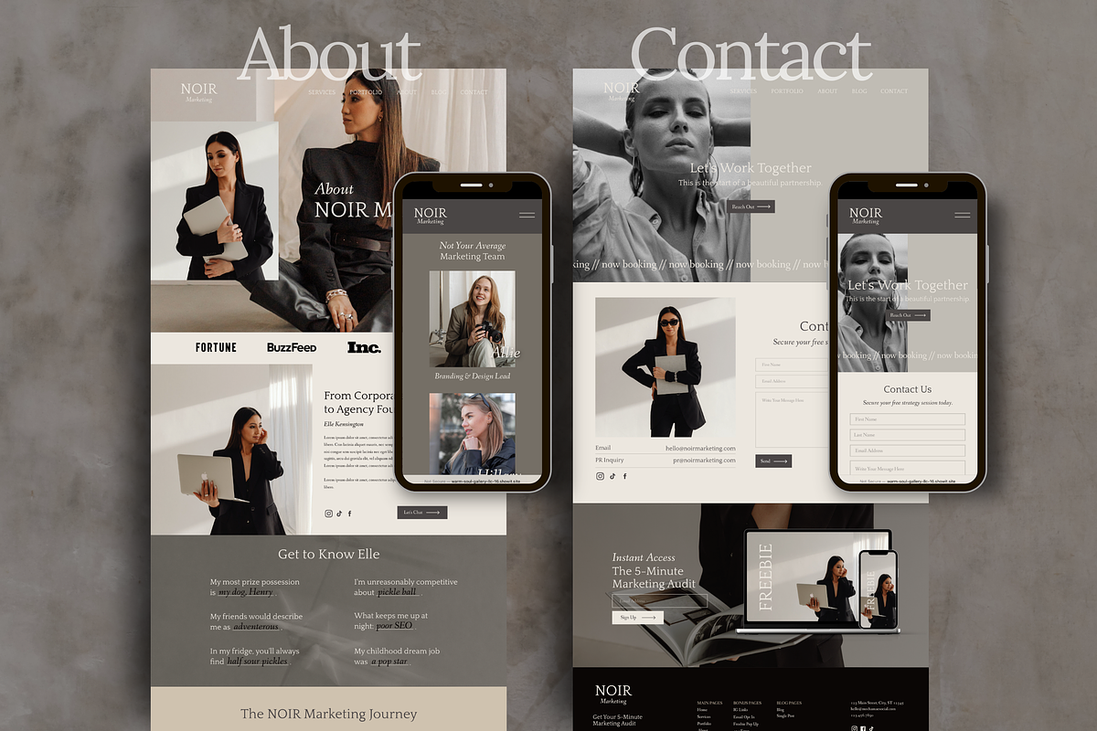 Marketing Agency Website Showit, a Squarespace Template by Warmsoulgallery (Photo 6 of 10)