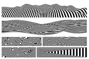 Op Art - Vector backgrounds bundle, a Background Graphic by RDShop (Thumbnail 11 of 14)