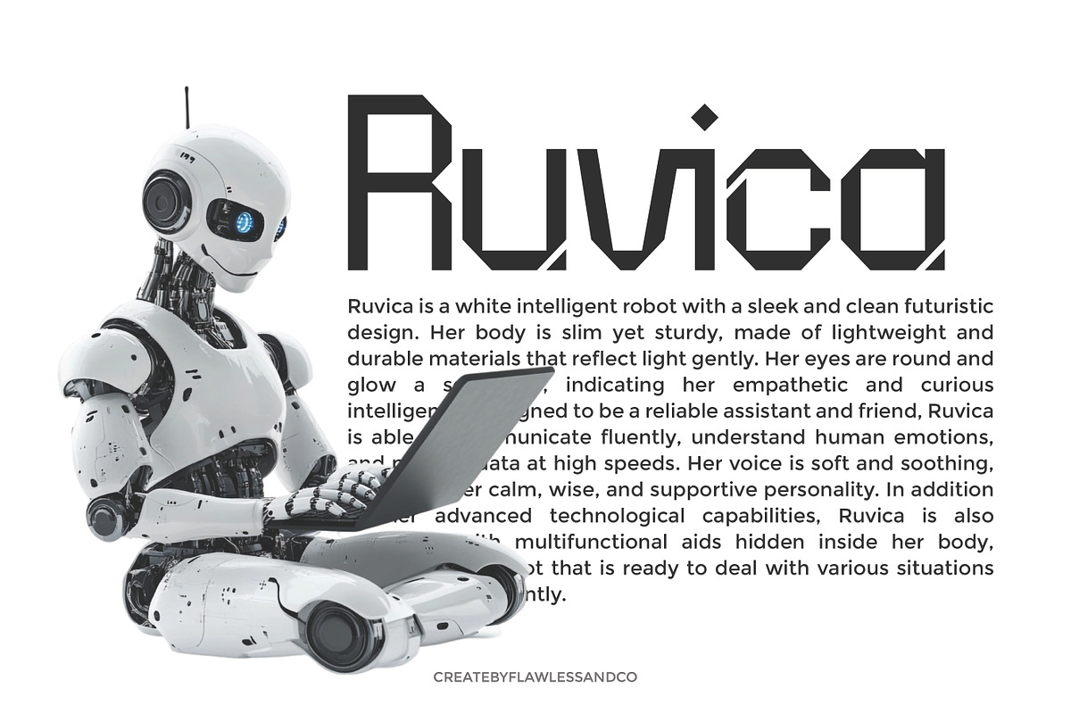 Xenox - Futuristic Font, a Font by Flawless And Co (Photo 5 of 10)