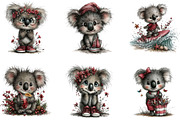 Summer Beach Koala PNG Clipart, an Animal Illustration by Designking (Thumbnail 3 of 5)