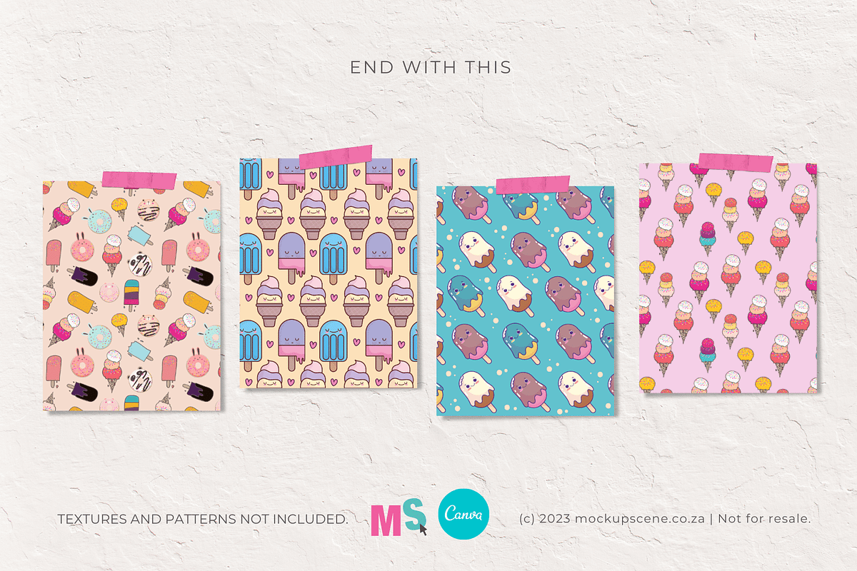 Digital Paper Mockups for Canva, a Mockup by Mockup Scene (Photo 13 of 21)