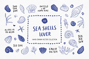 Sea Shells Whimsical Collection, an Object Graphic by Alena Koval (Thumbnail 1 of 19)