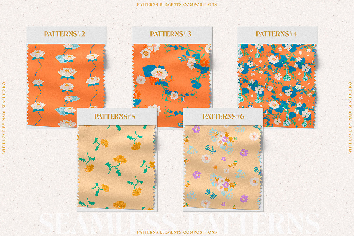 Floral Boutique || Vector Floral Set, an Illustration by nadispasibenko (Photo 4 of 15)