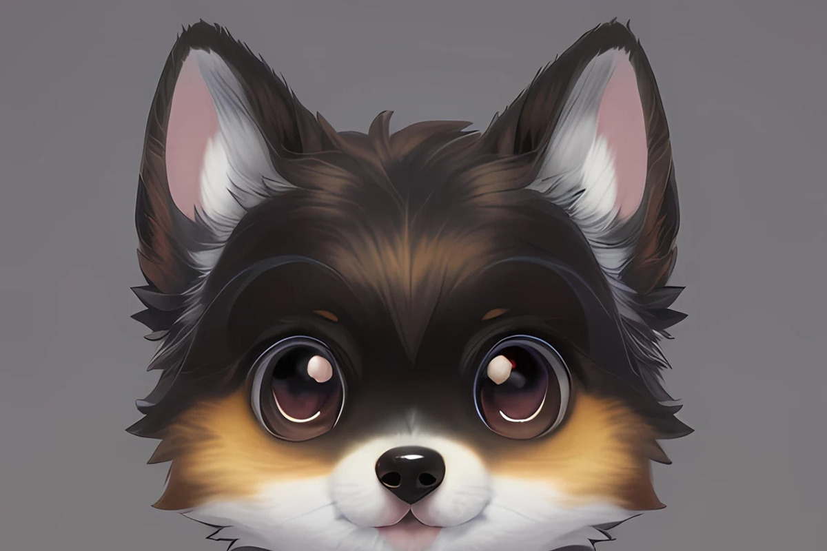 Procreate Cute Chibi Dogs Stamps, a Brush Add-On by OneBerryCreations (Photo 2 of 9)