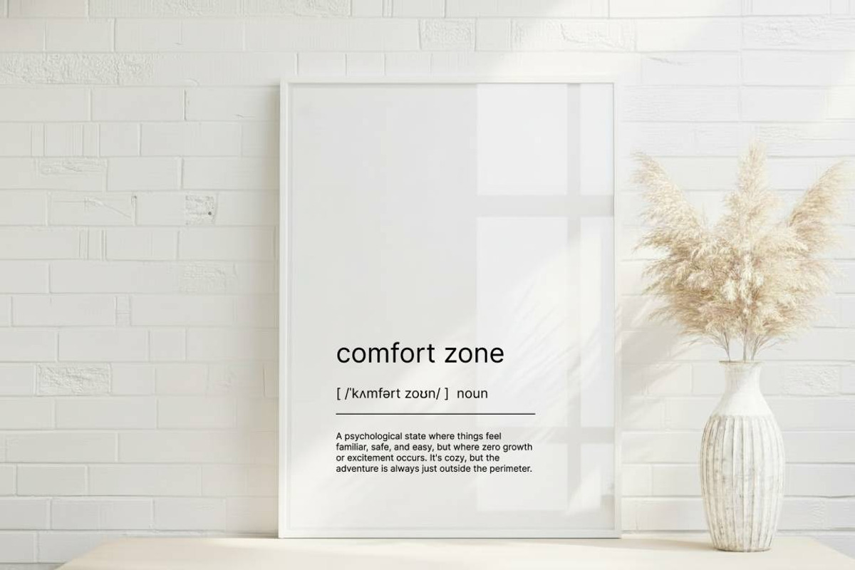 Comport Zone Definition Wall Art, a Decorative Illustration by YG STUDIO (Photo 1 of 6)