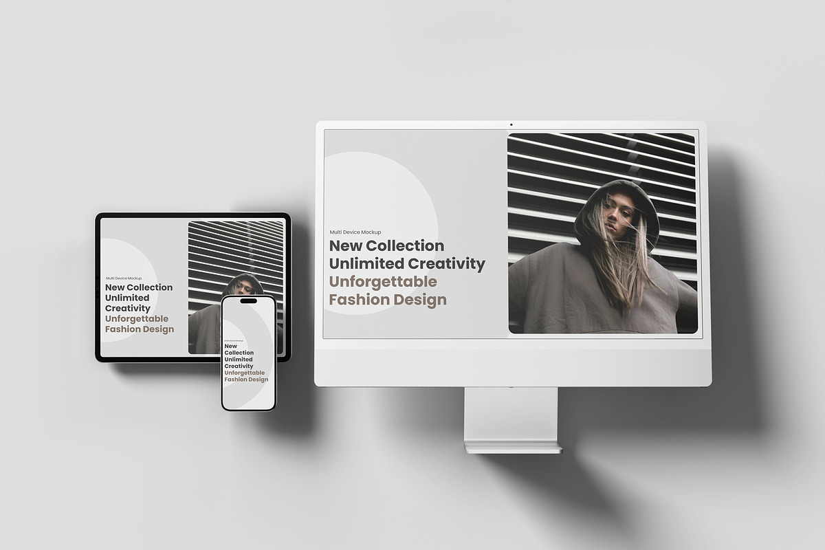 Multi Devices Mockup, a Device Mockup by scribrostudio (Photo 7 of 10)