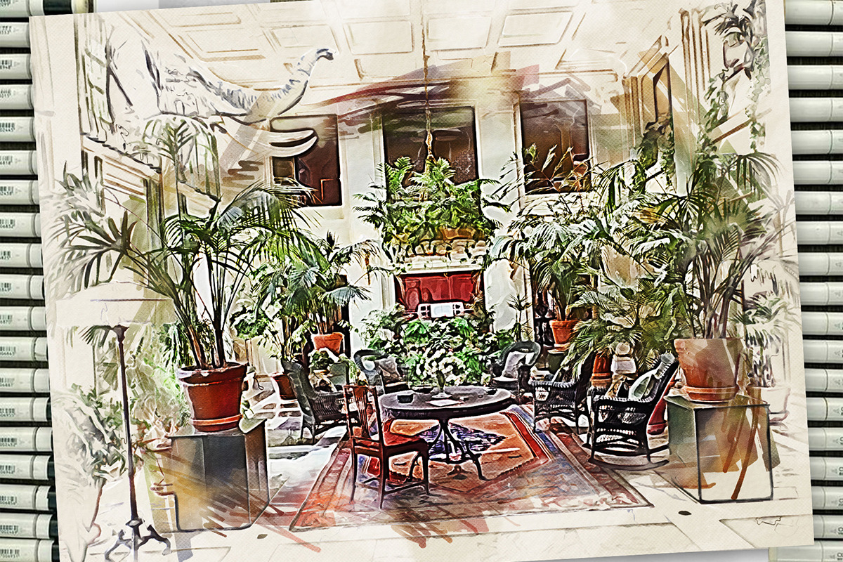 Marker Illustration Photoshop Action, an Action Add-On by GorynArt (Photo 8 of 15)