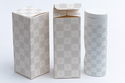 Tall Gift Box Mockup 01, a Packaging Mockup by Ktyellow (Thumbnail 2 of 3)