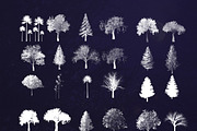 89 Procreate tree stamps brushes, a Brush Add-On by Endete & Mazak brushes (Thumbnail 3 of 5)