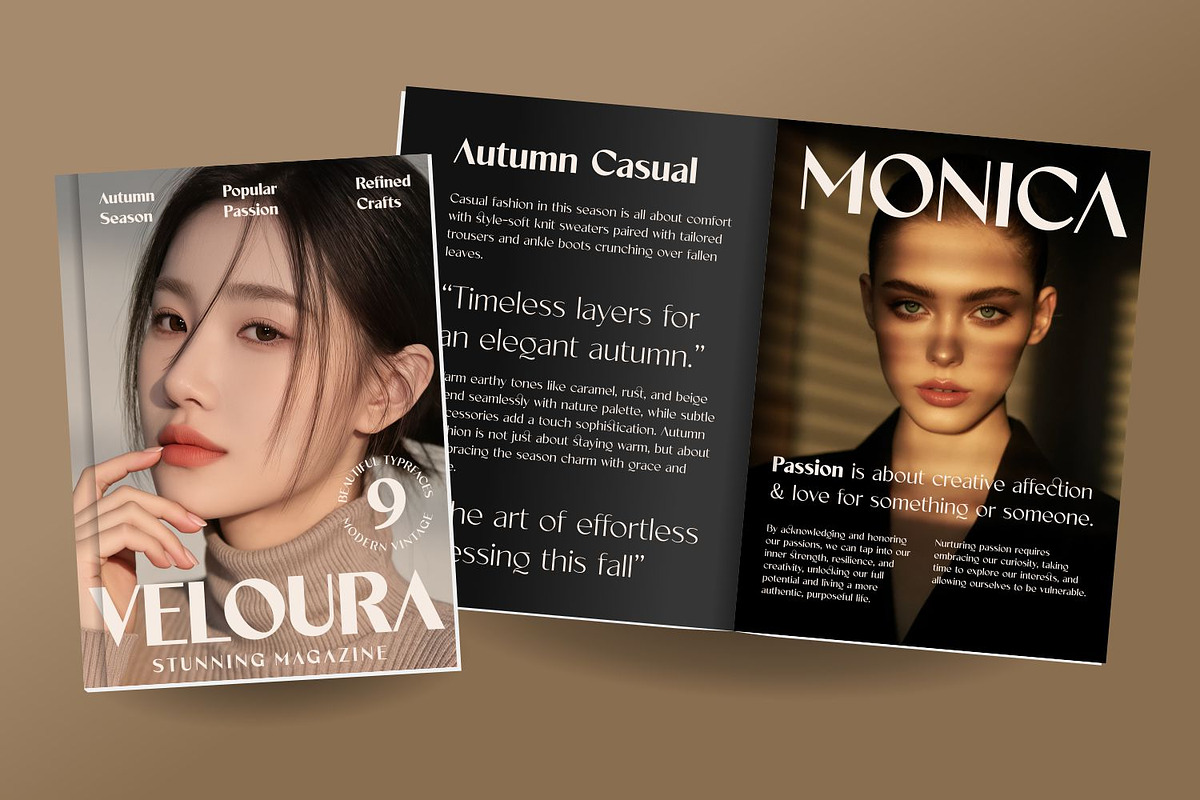 Velorina Font Family, a Sans Serif Font by Asenbayu (Photo 6 of 14)