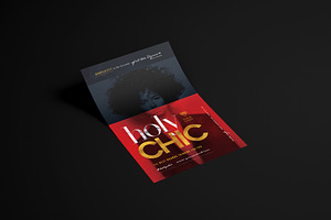 Holy Chic Flyer Template