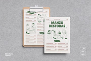 Minimal Retro Coffee Shop Menu, a Stationery Template by Neermana (Thumbnail 1 of 4)