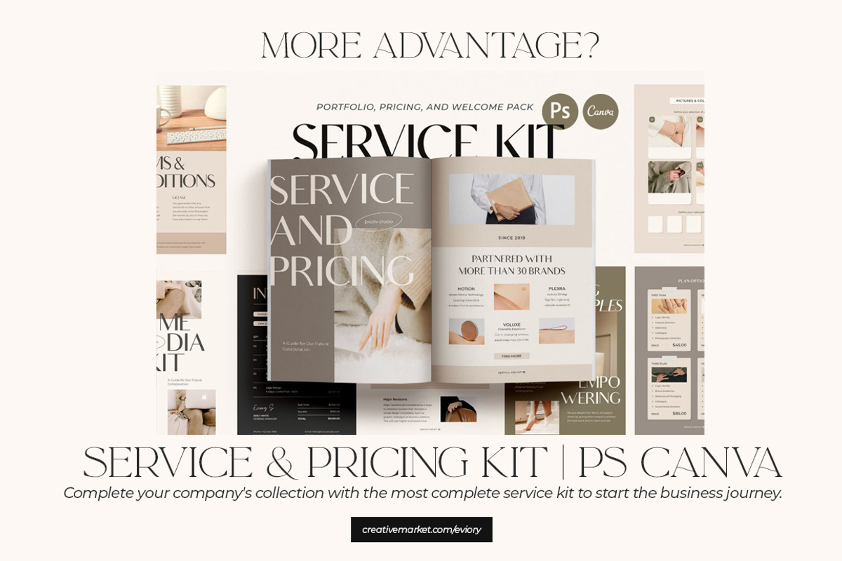 Wellness Instagram Creator CANVA PS, a Social Media Template by Eviory (Photo 48 of 48)