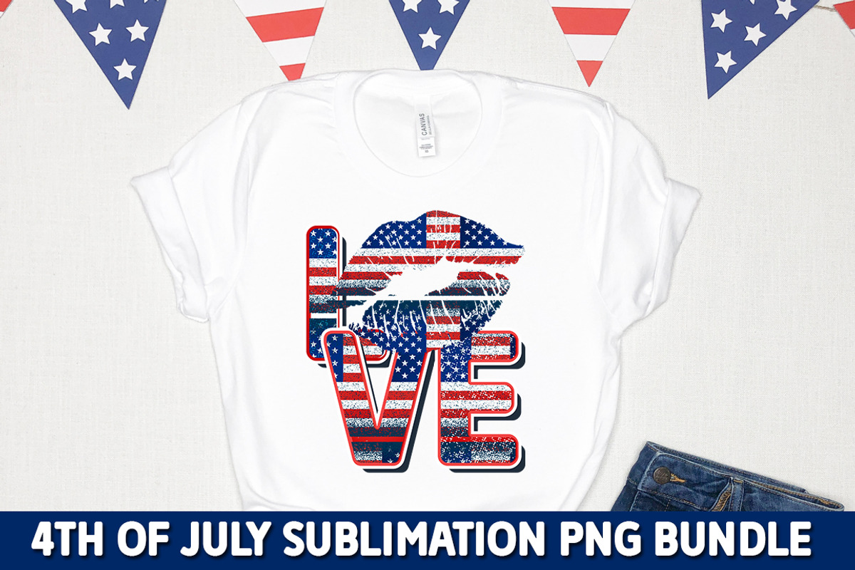 4th of July Sublimation PNG Bundle, an Illustration by Fokira (Photo 10 of 16)