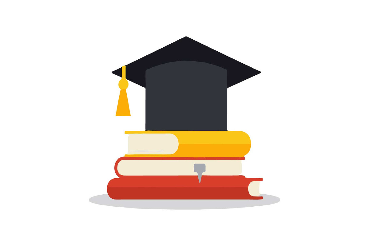 Graduation Books Clipart Set, an Object Graphic by Designs_River (Photo 8 of 16)