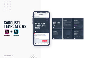 120 Instagram Carousel Templates