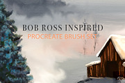 Bob Ross Inspired Procreate Brushes, a Brush Add-On by CC CREATIVE CO (Thumbnail 10 of 14)