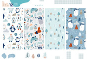 Nordic. Graphic collection, a Pattern Graphic by solmariart (Thumbnail 4 of 11)