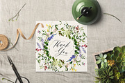 Midsummer - field flowers clipart, a Decorative Illustration by whiteheartdesign (Thumbnail 16 of 16)