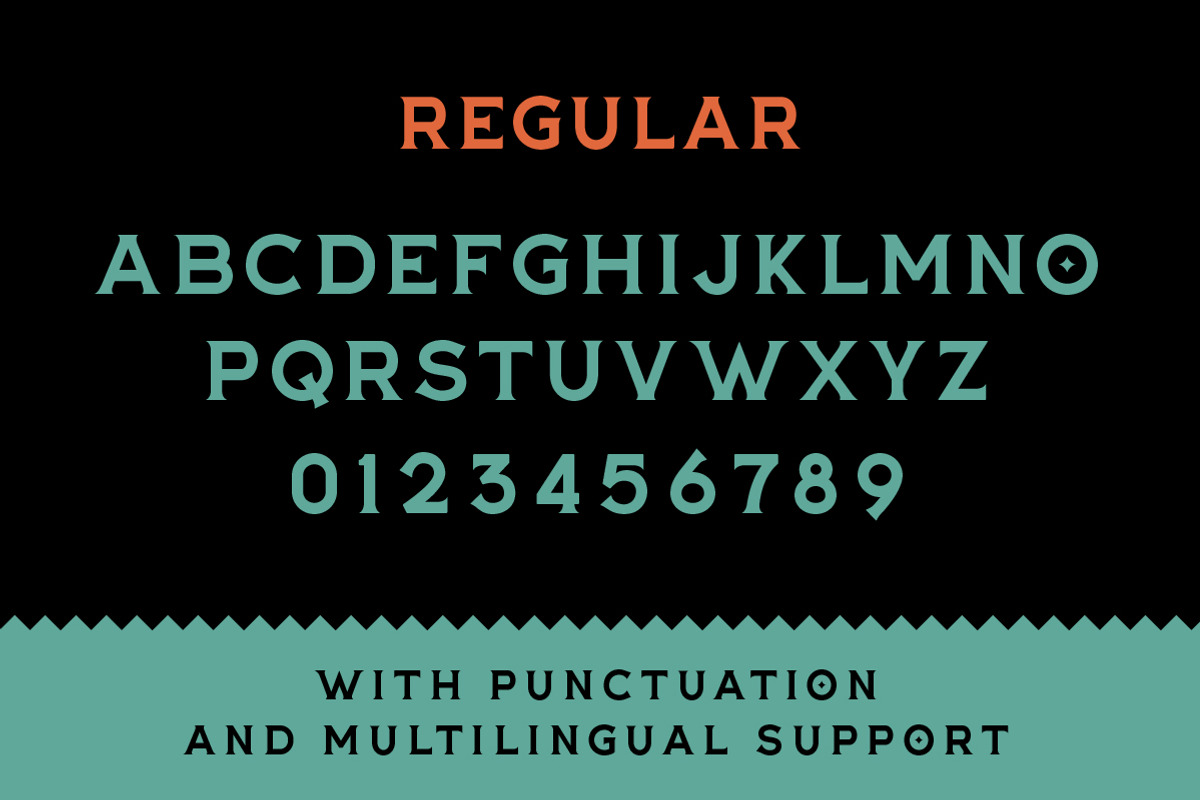 The Buntro Typeface (+EXTRA) preview 6