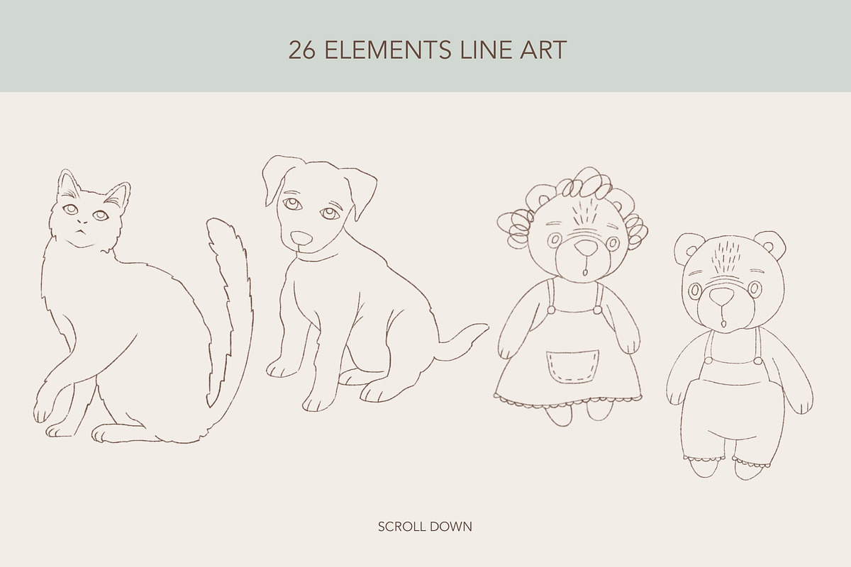 Procreate The Nature Spirits Toolkit, a Brush Add-On by Rosangela Curti (Photo 7 of 14)