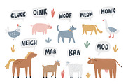 Kids Map Creator Farm & Village, an Object Graphic by MaNechaeva (Thumbnail 15 of 17)