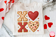 Faux Yarn XOXO Valentine’s Day PNG, an Illustration by CreationArt (Thumbnail 4 of 5)